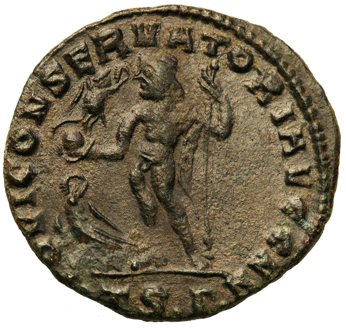 Cesarstwo Rzymskie. Licyniusz I (308-324). Follis 312-313, Tessaloniki